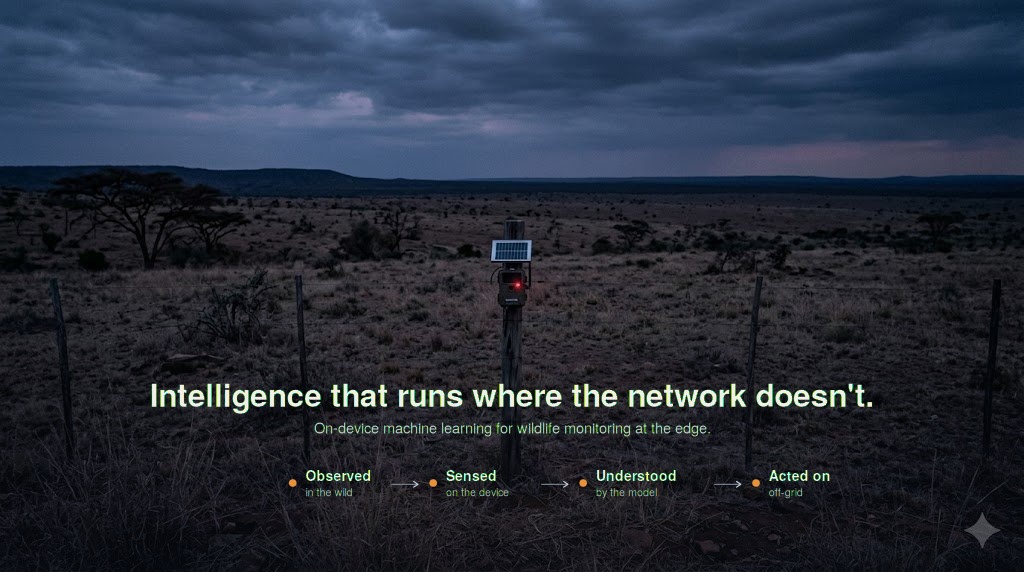 Intelligence that runs where the network doesn't